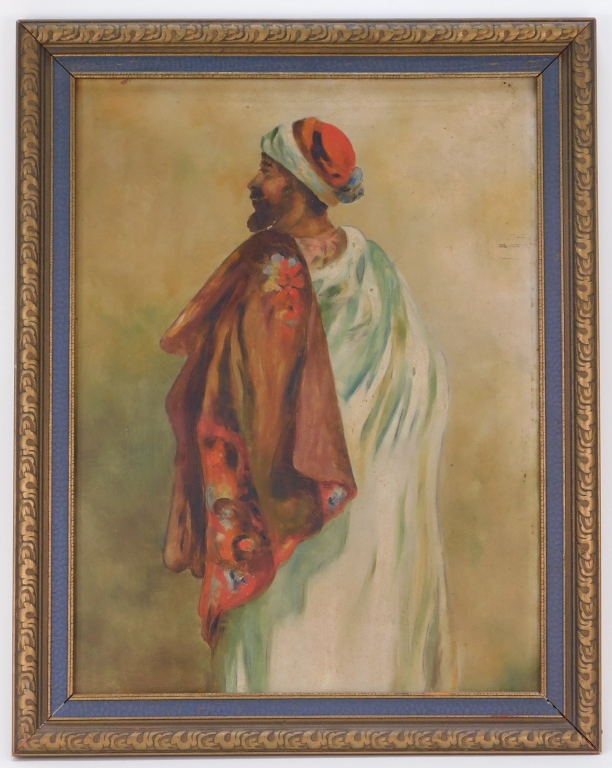 ORIENTALIST MIDDLE EASTERN MAN PORTRAIT