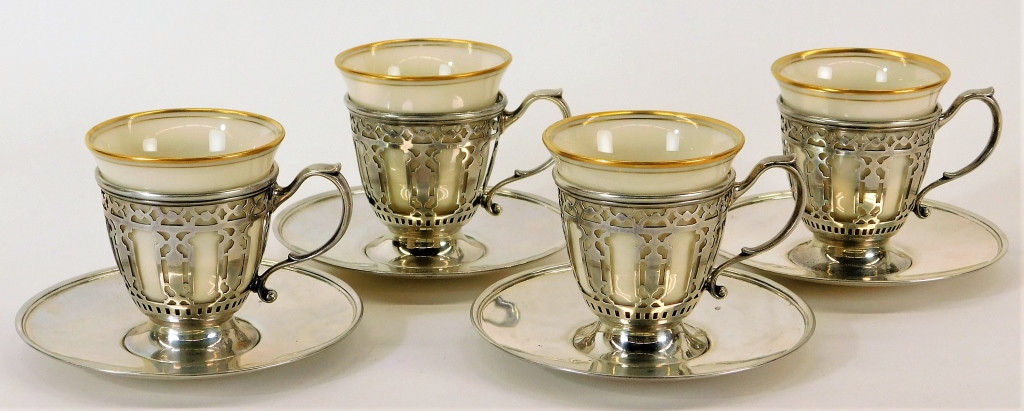 12PC TIFFANY & CO. STERLING LENOX