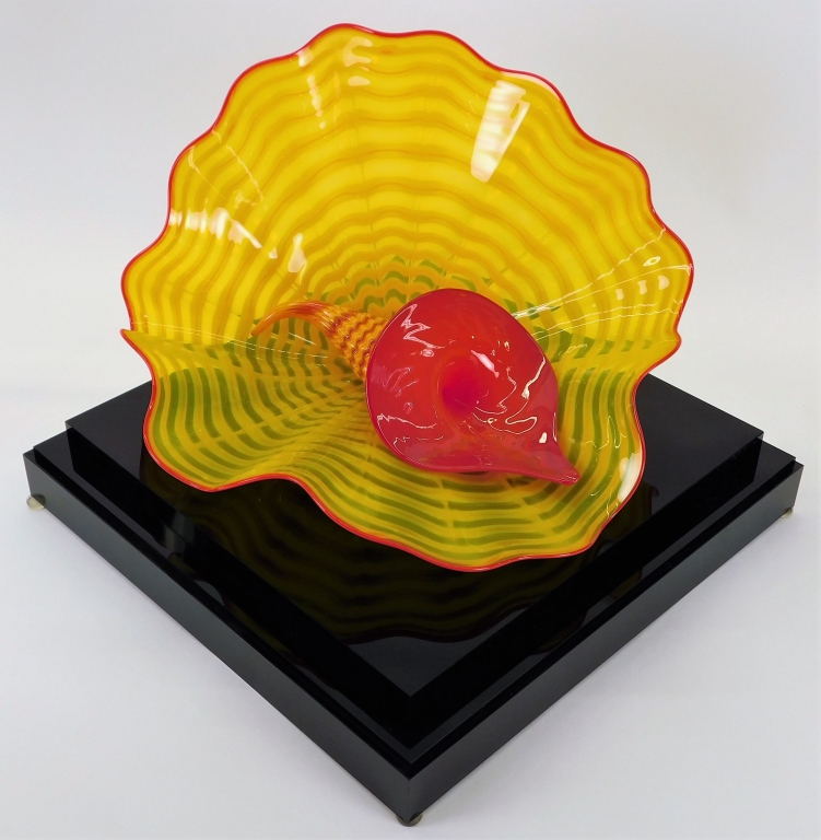 DALE CHIHULY PERSIANS 2 PIECE ART