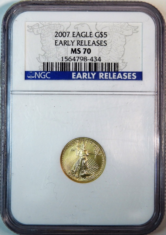 UNITED STATES 2007 EAGLE $5 GOLD