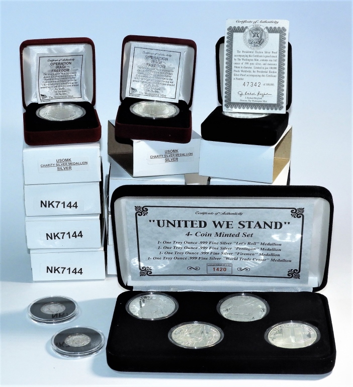 20PC SILVER COLLECTIBLE PROOF COIN