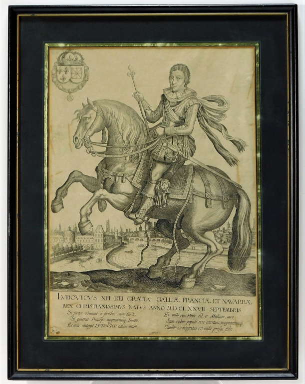 C.1630 FRENCH LOUIS XIII EQUESTRIAN