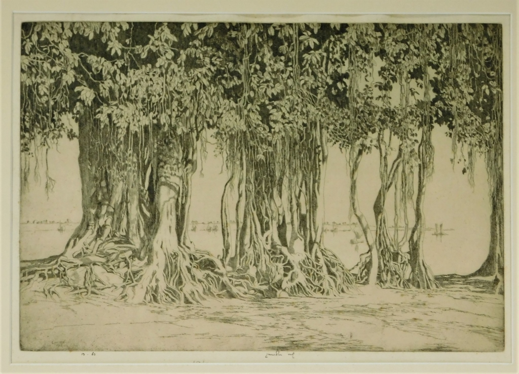 ERNEST LUMSDEN RIVER TREES LANDSCAPE 29b56c