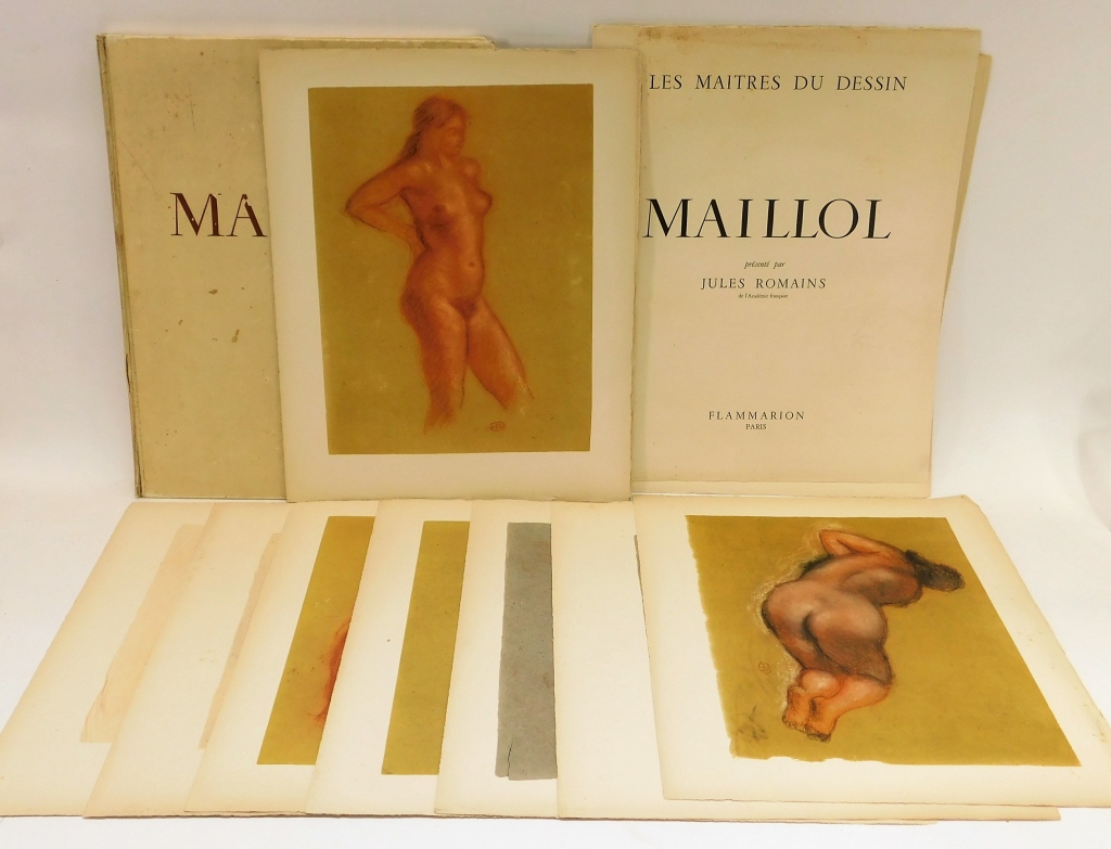 ARTISTIDE MAILLOL PORTFOLIO BOOK 29b58e