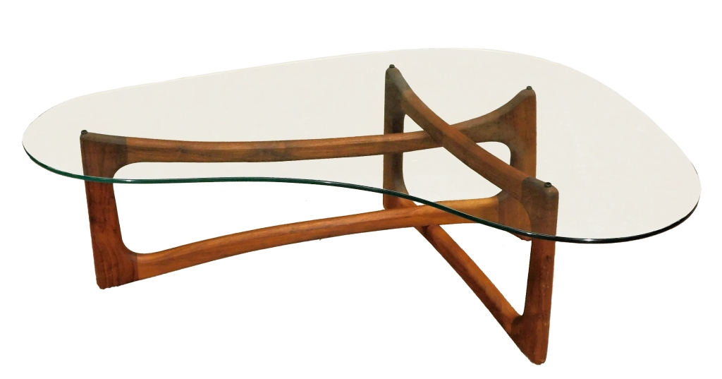 ADRIAN PEARSALL MCM GLASS AND WALNUT 29b605