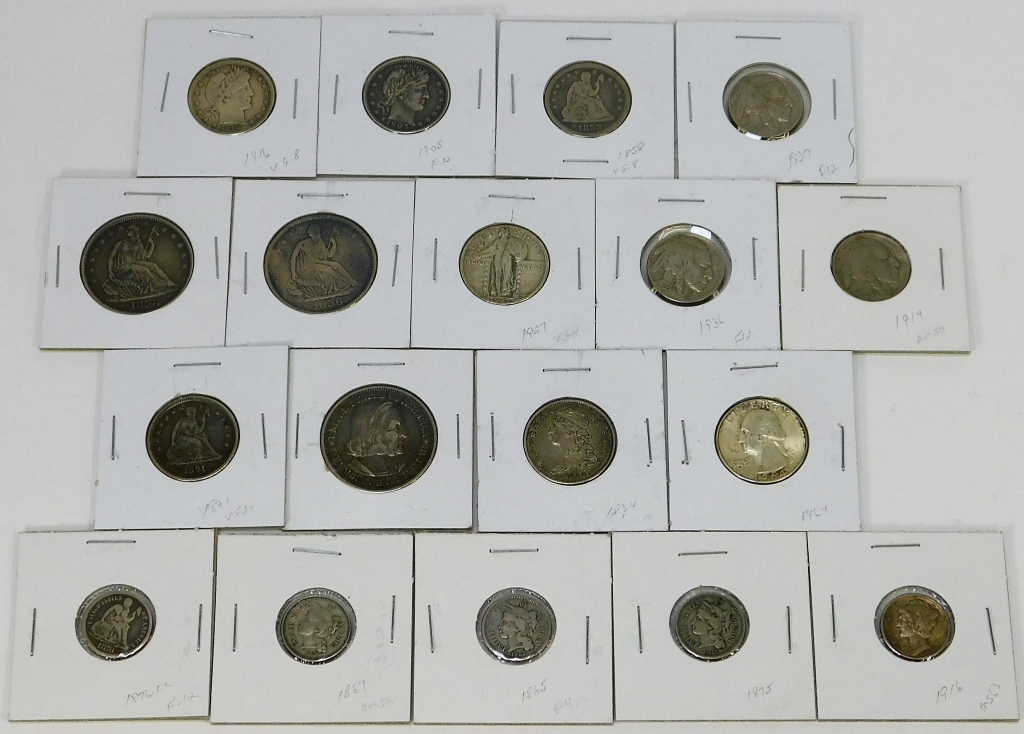 18PC UNITED STATES SILVER NICKEL 29b651