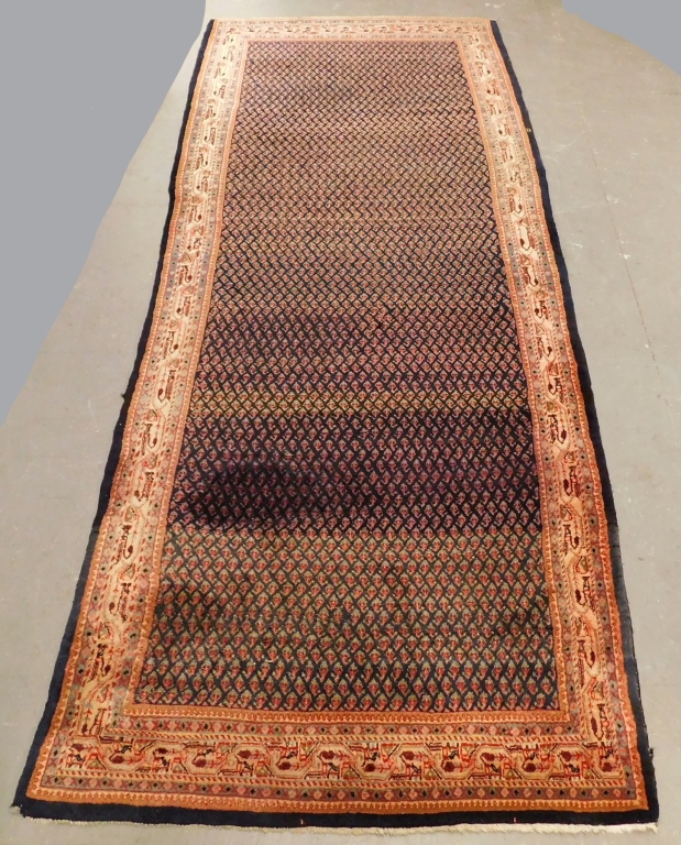 MIDDLE EASTERN RED AND NAVY CARPET 29b6cf