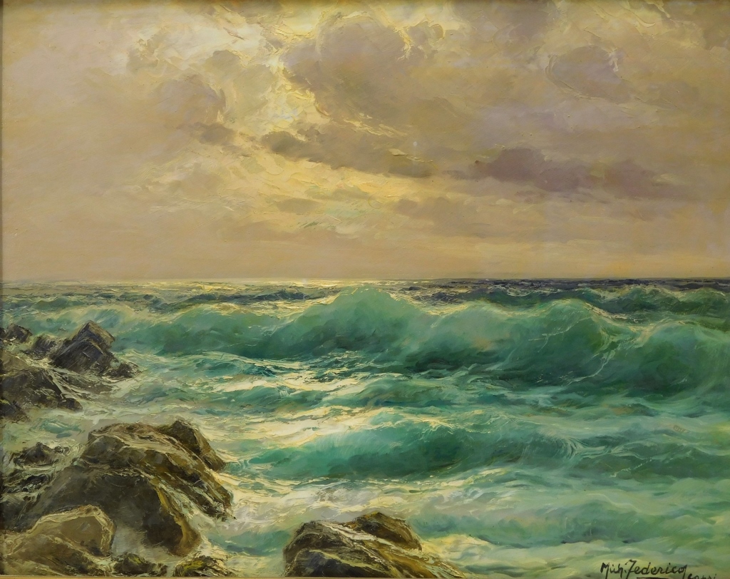 MICHELE FREDERICO CAPRI ITALY SEASCAPE 29b708