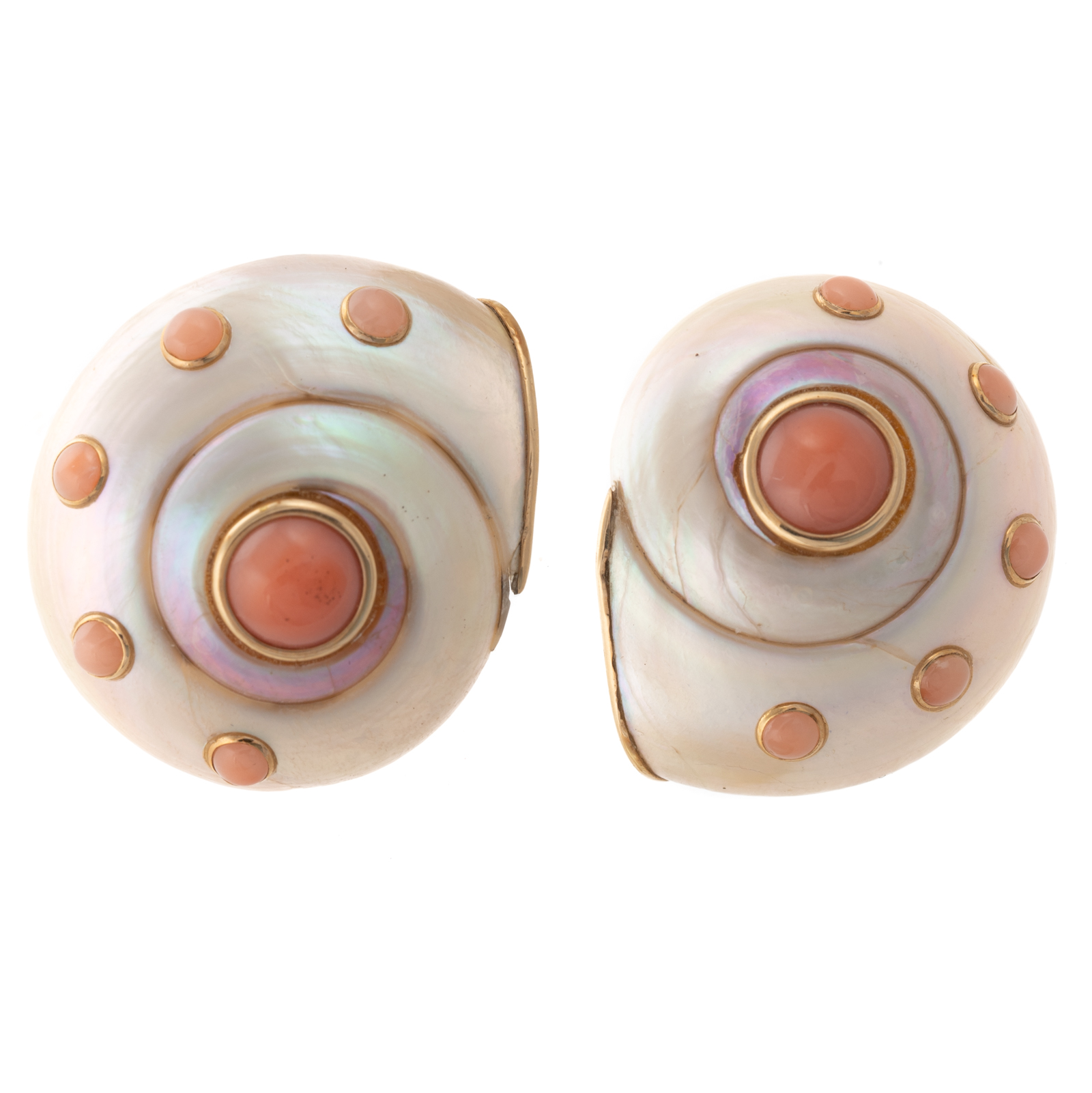 A PAIR OF DESIGNER TRIANON SHELL