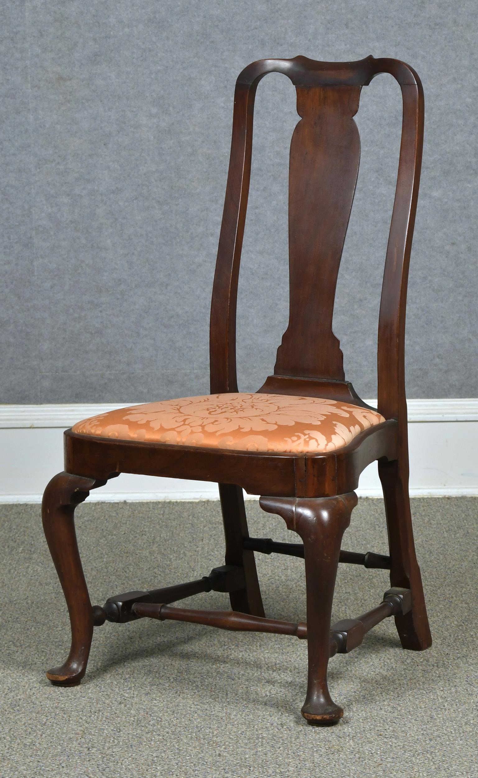 18TH C BOSTON QUEEN ANNE WALNUT 29df30