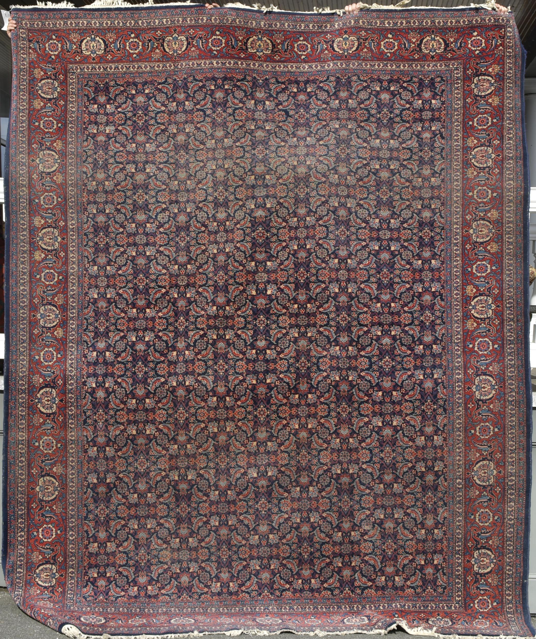 VINTAGE ROOM SIZE ORIENTAL RUG  29dfff