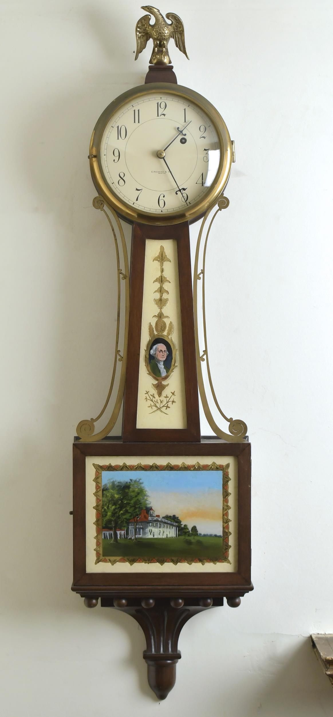 E HOWARD CO BANJO CLOCK CA  29e07e