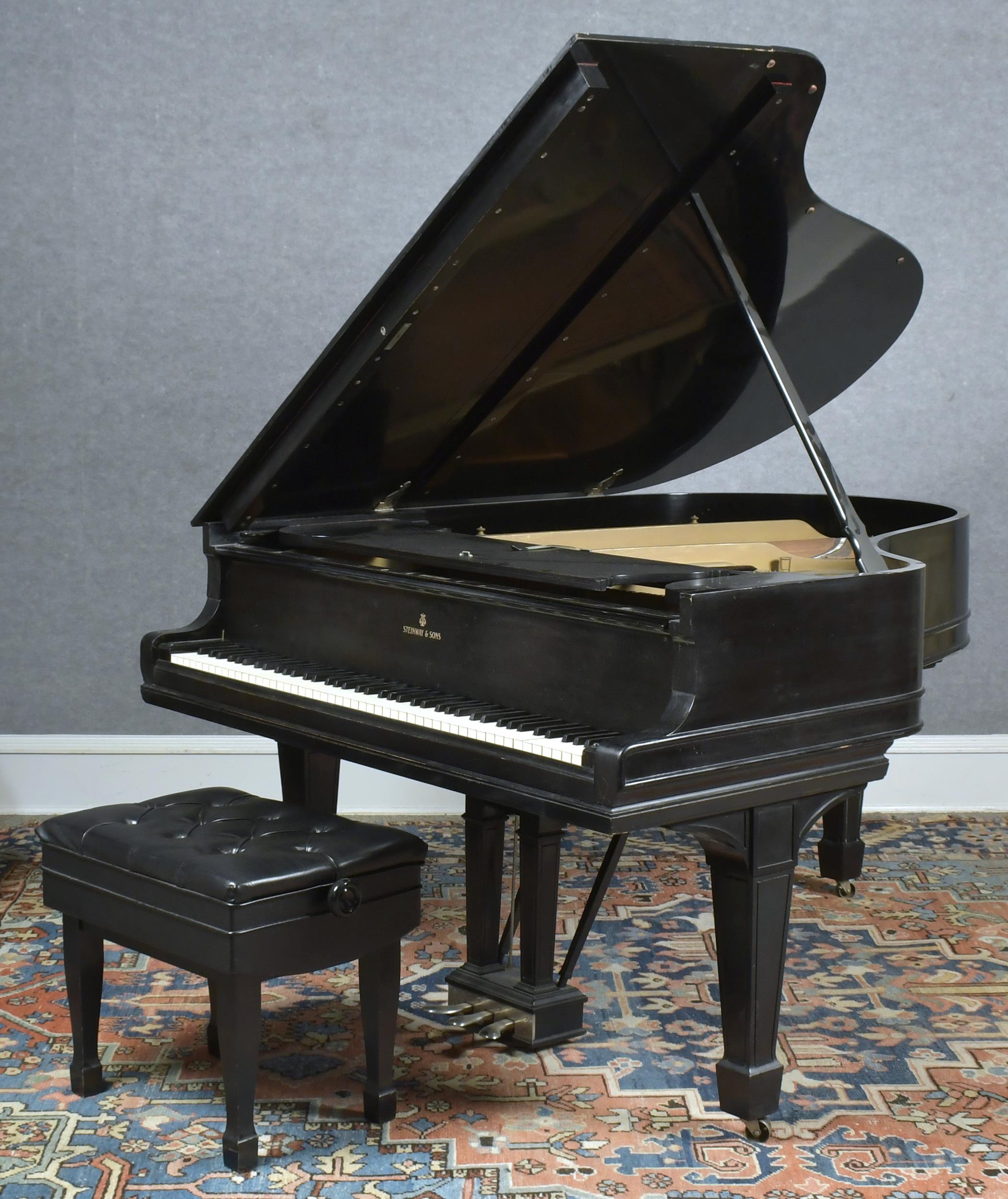 1907 STEINWAY MODEL O BABY GRAND 29e107