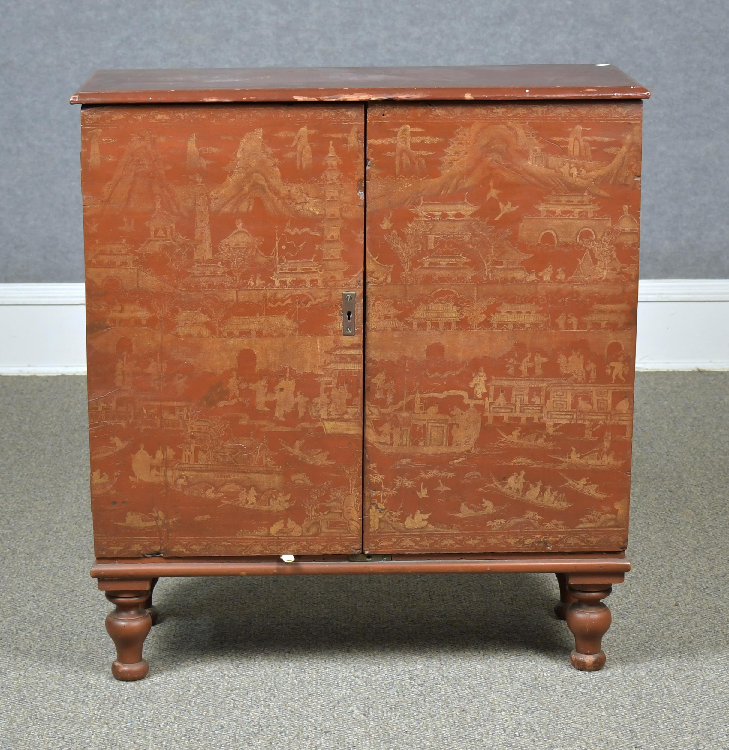 EARLY 19TH C. ENGLISH CHINOISERIE