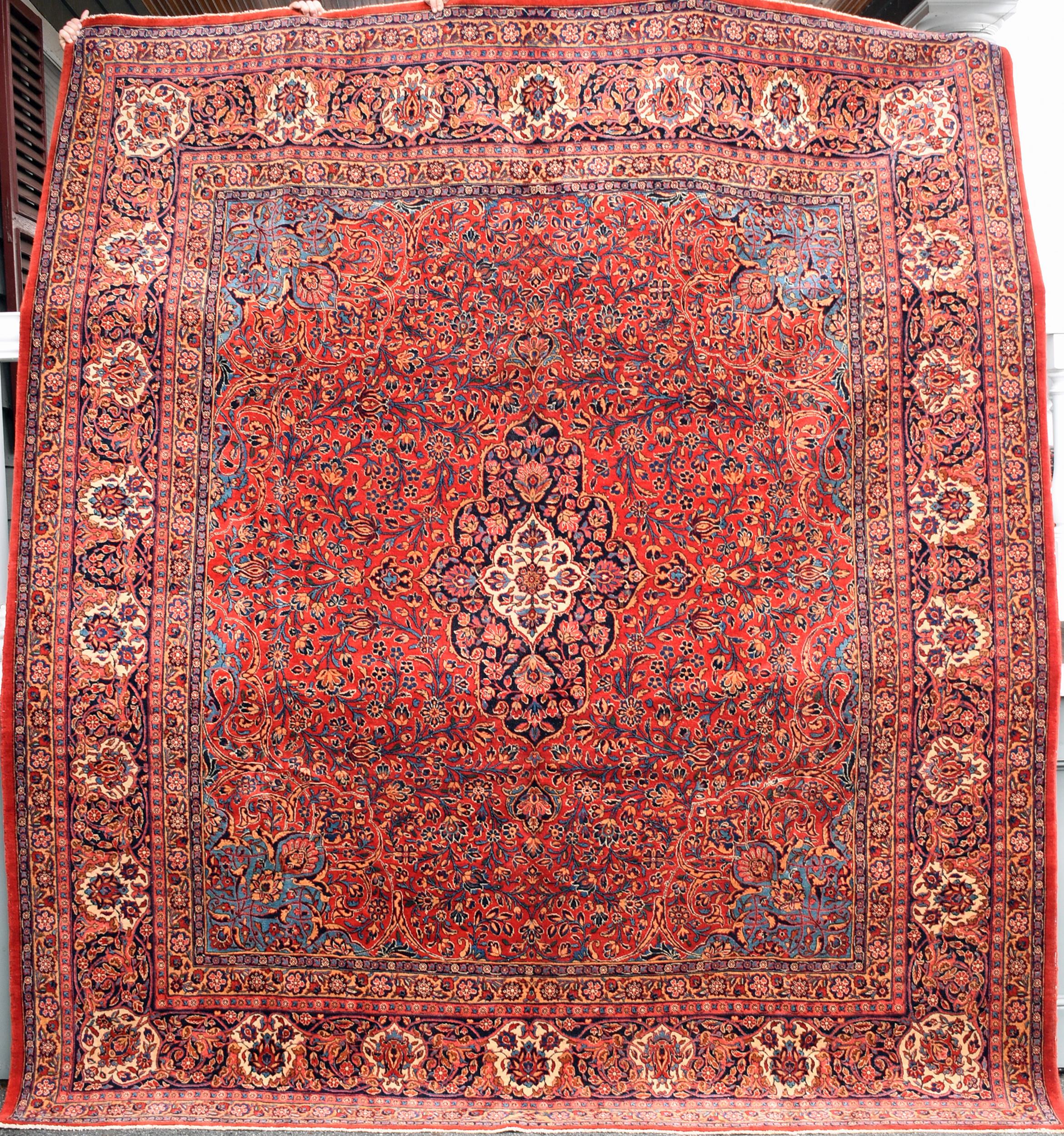 ANTIQUE KESHAN ORIENTAL ROOM SIZE 29e154