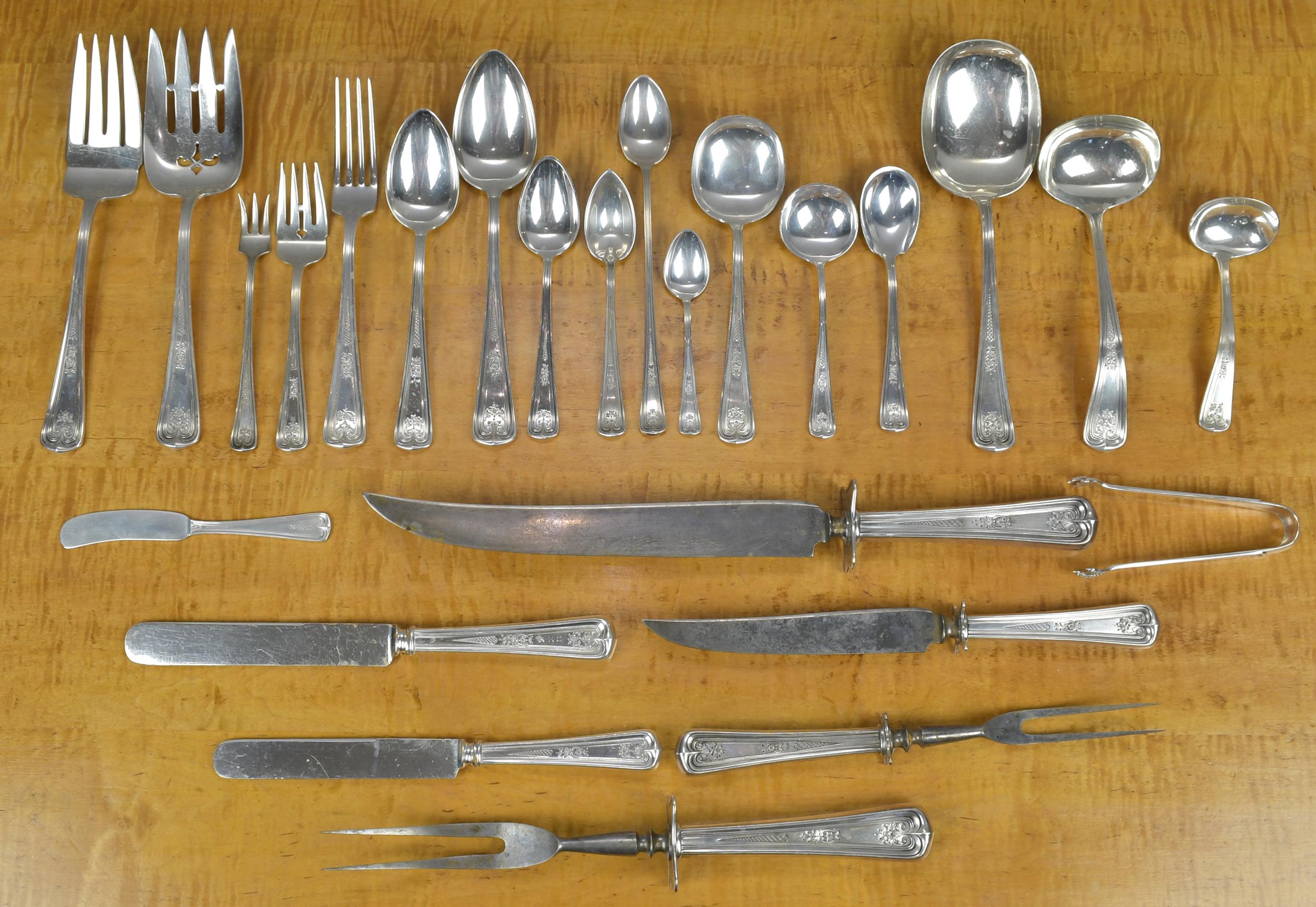 DOMINICK HAFF STERLING FLATWARE 29e1a9