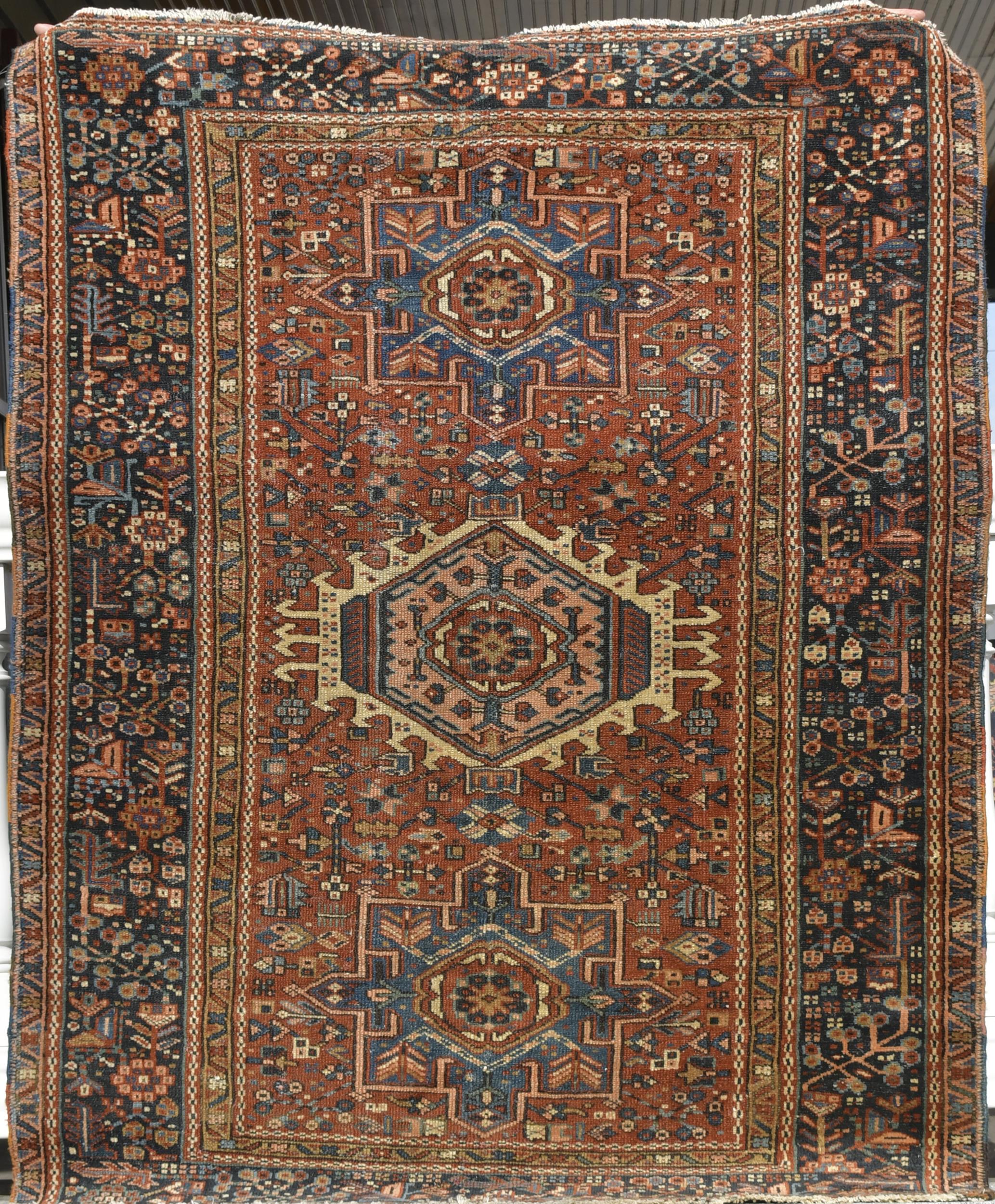 ANTIQUE LARAJA ORIENTAL SCATTER