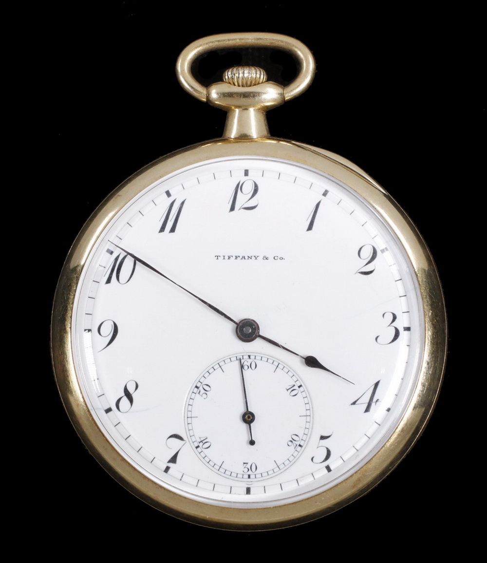 TIFFANY & CO. 18K GOLD POCKET WATCH