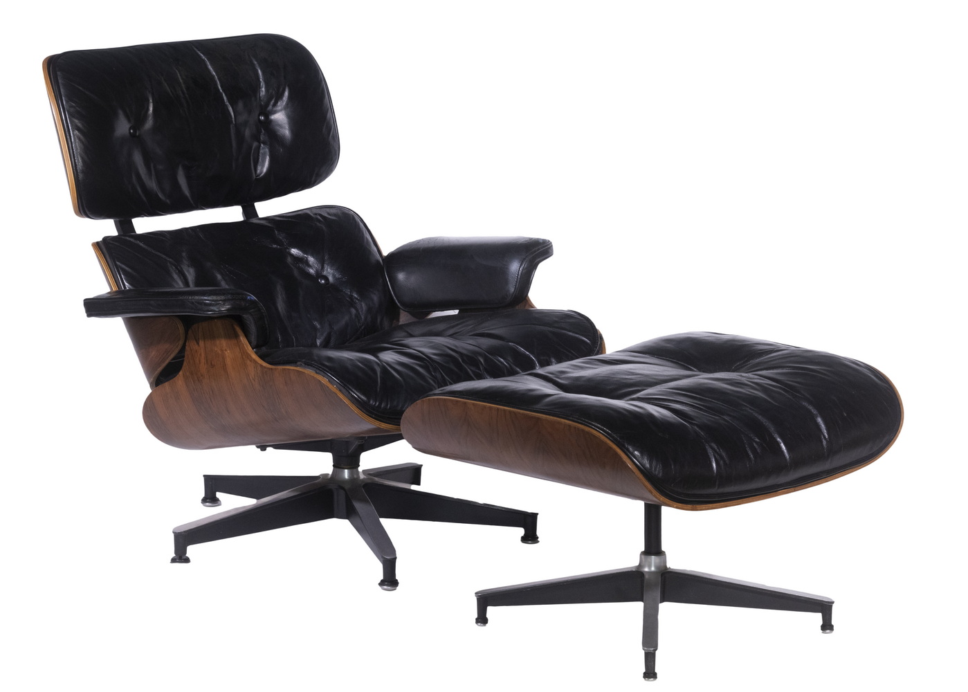 HERMAN MILLER EAMES CHAIR & OTTOMAN