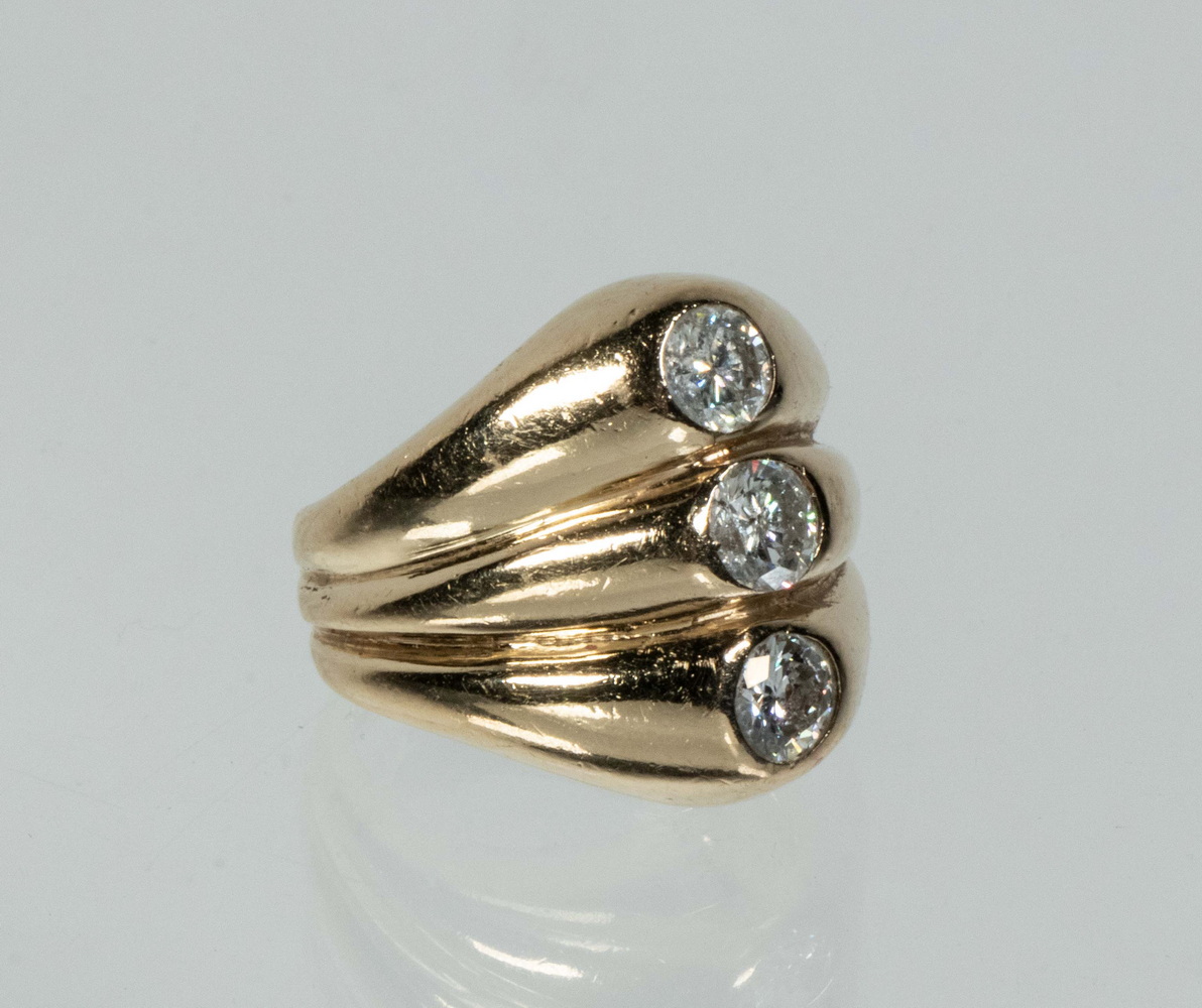 LADIES 14K GOLD DESIGNER RING Custom