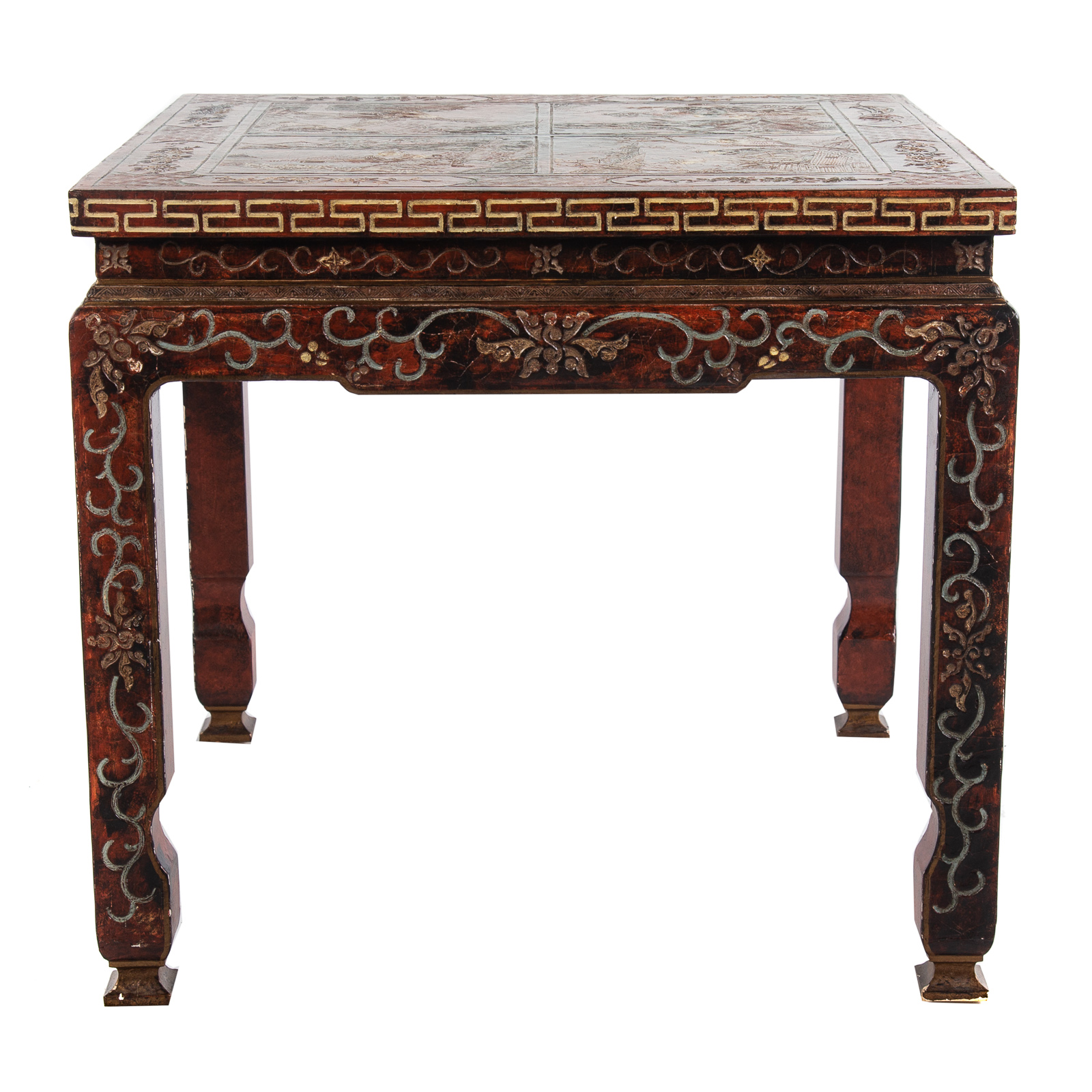 BAKER CHINOISERIE STYLE END TABLE 29e510