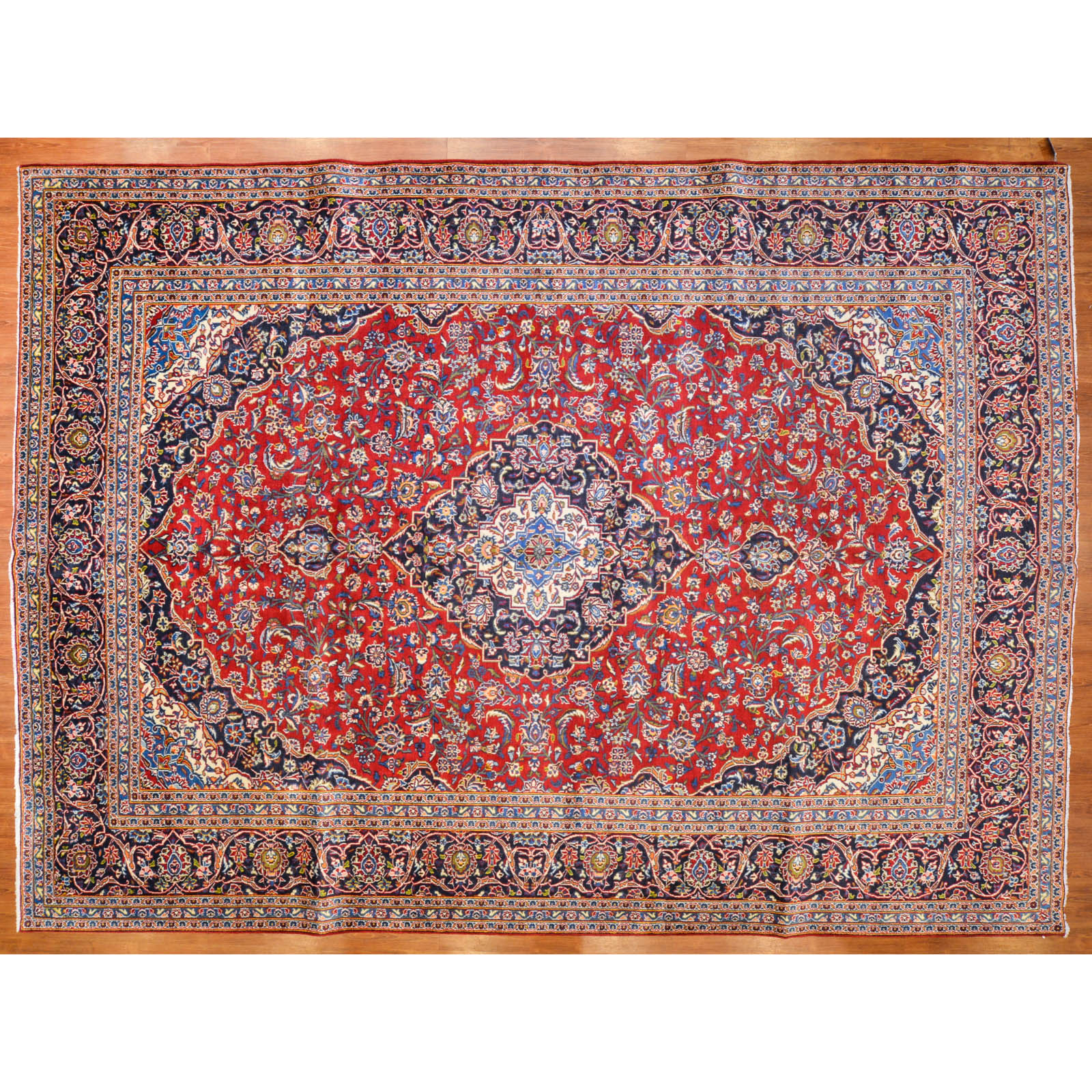 KASHAN RUG PERSIA 9 10 X 13 8 29e576