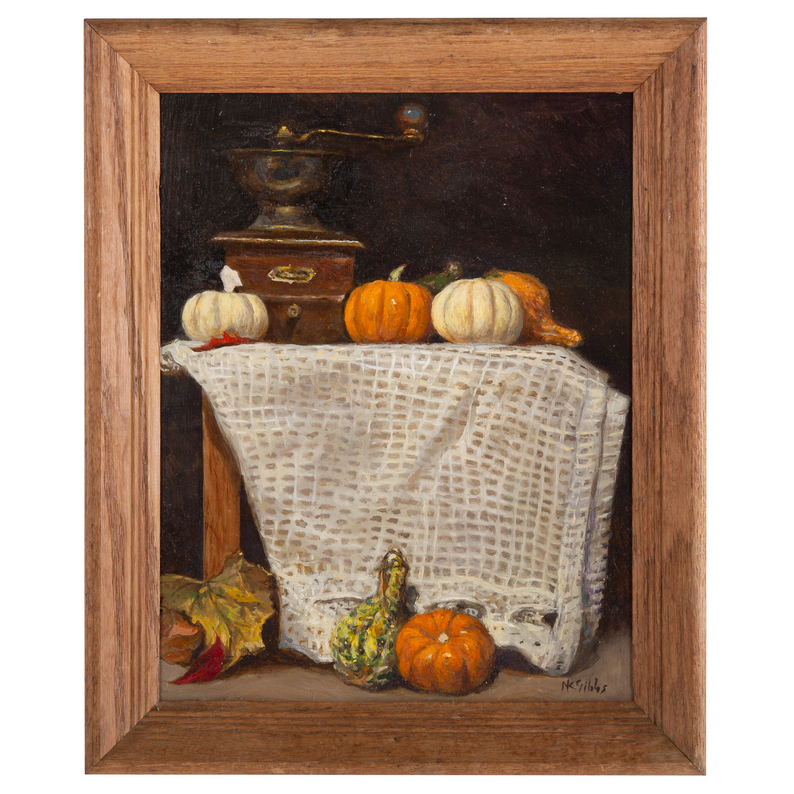 NATHANIEL K GIBBS STILL LIFE 29e616