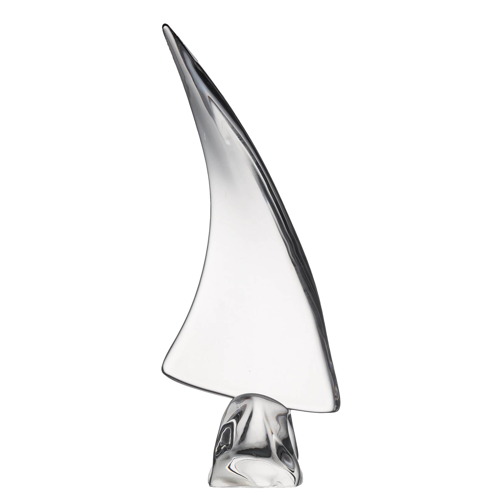 DAUM CRYSTAL SAILBOAT Abstract 29e667