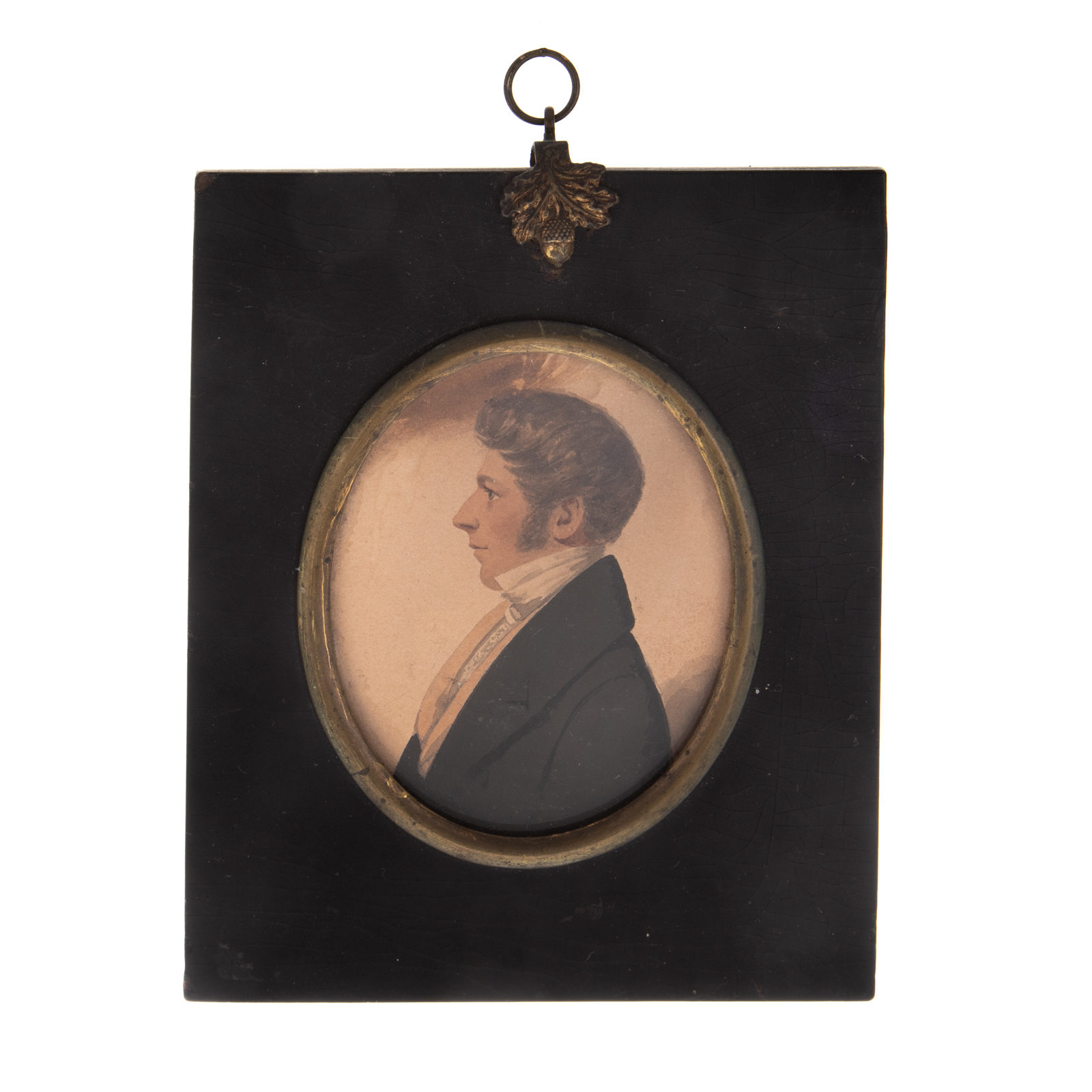 PORTRAIT MINIATURE OF LEMUEL GURNEY