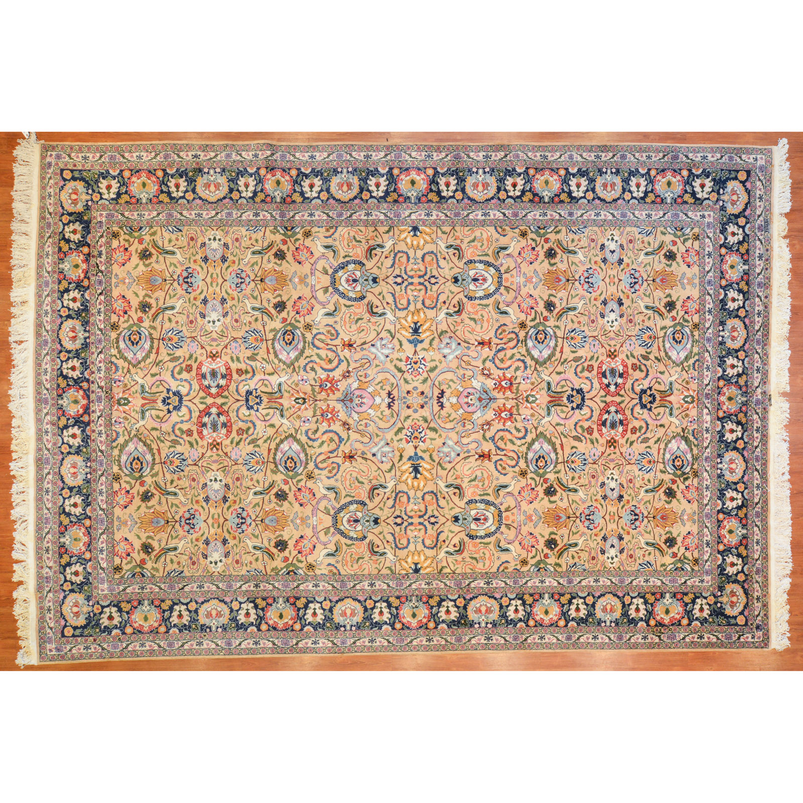 HEREKE CARPET, TURKEY, 10.3 X 14.10