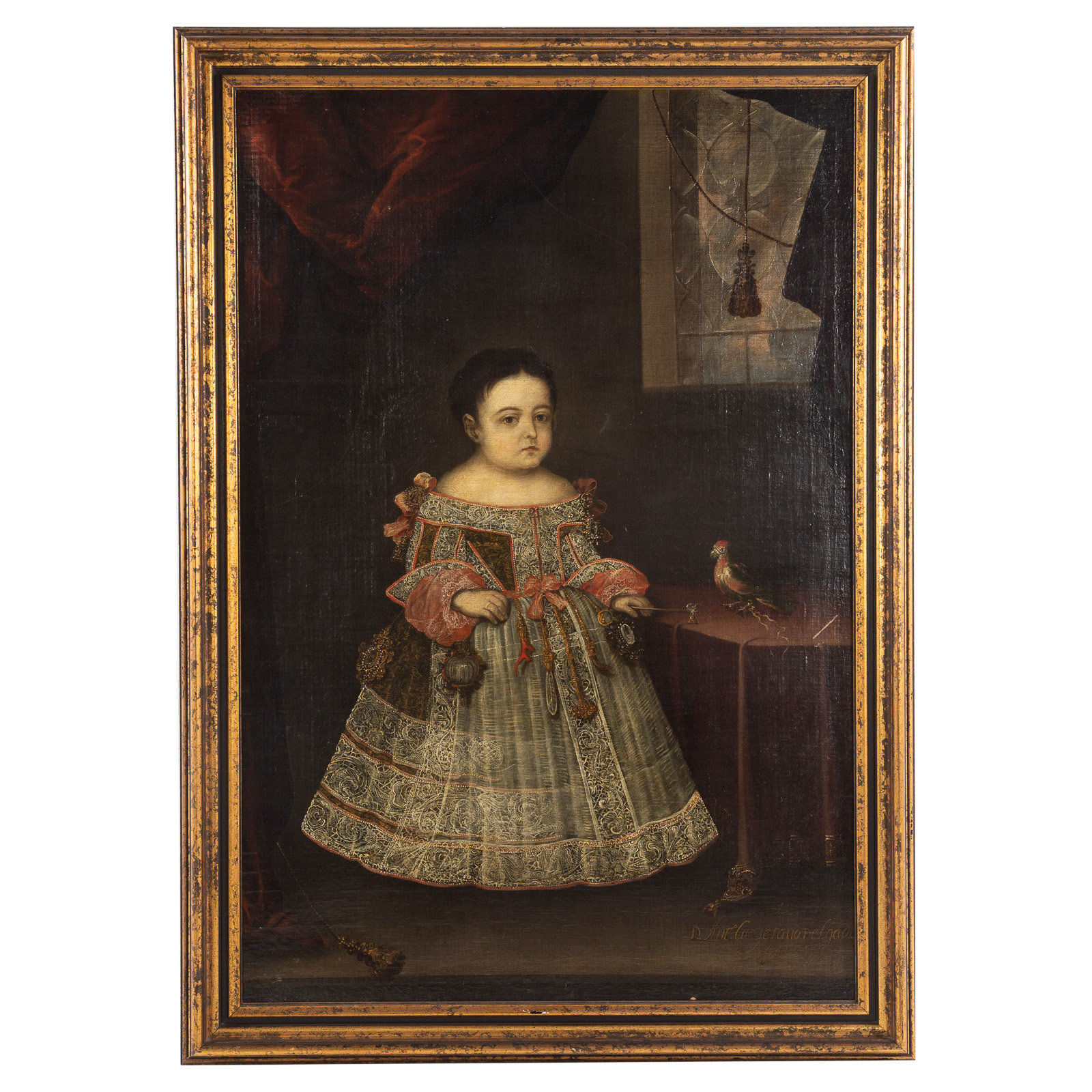 SPANISH SCHOOL, 17TH C. PORTRAIT OF