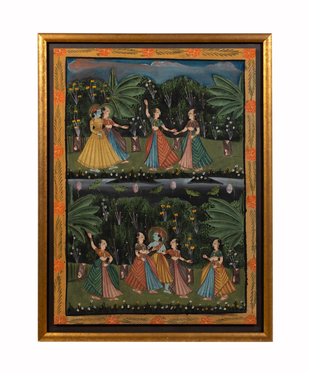 INDIAN PICHHAVAI PAINTING OR TEMPLE
