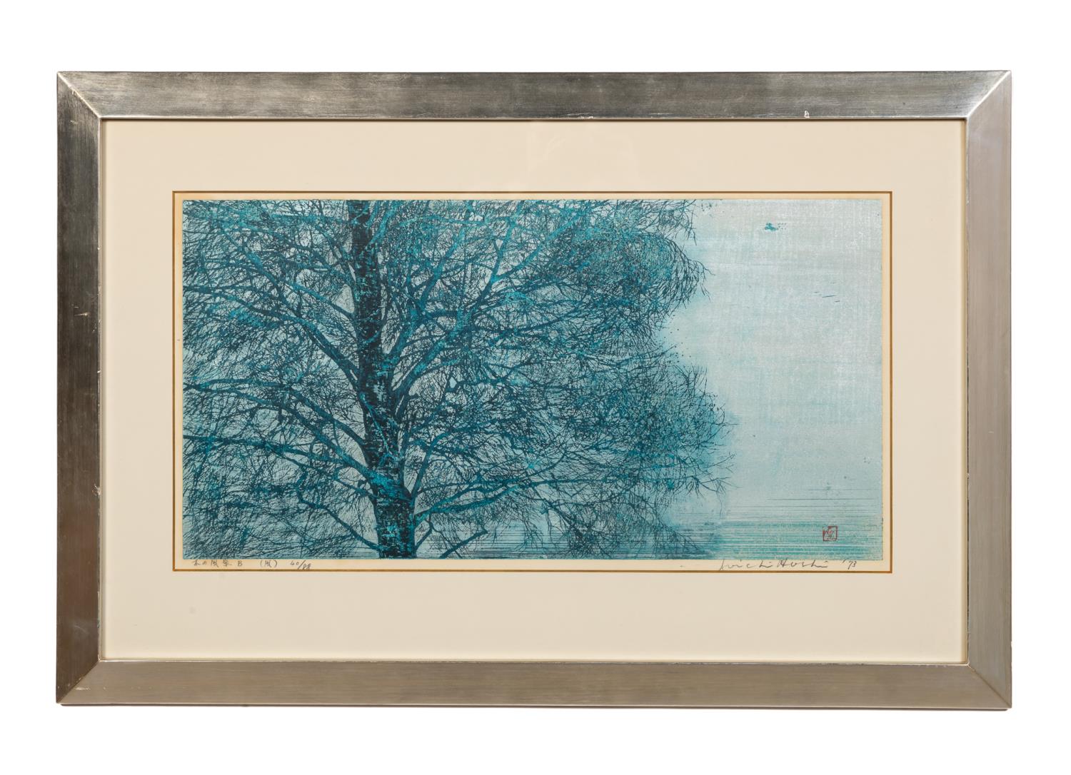 JOICHI HOSHI BLUE TREE SCENERY  29f53f