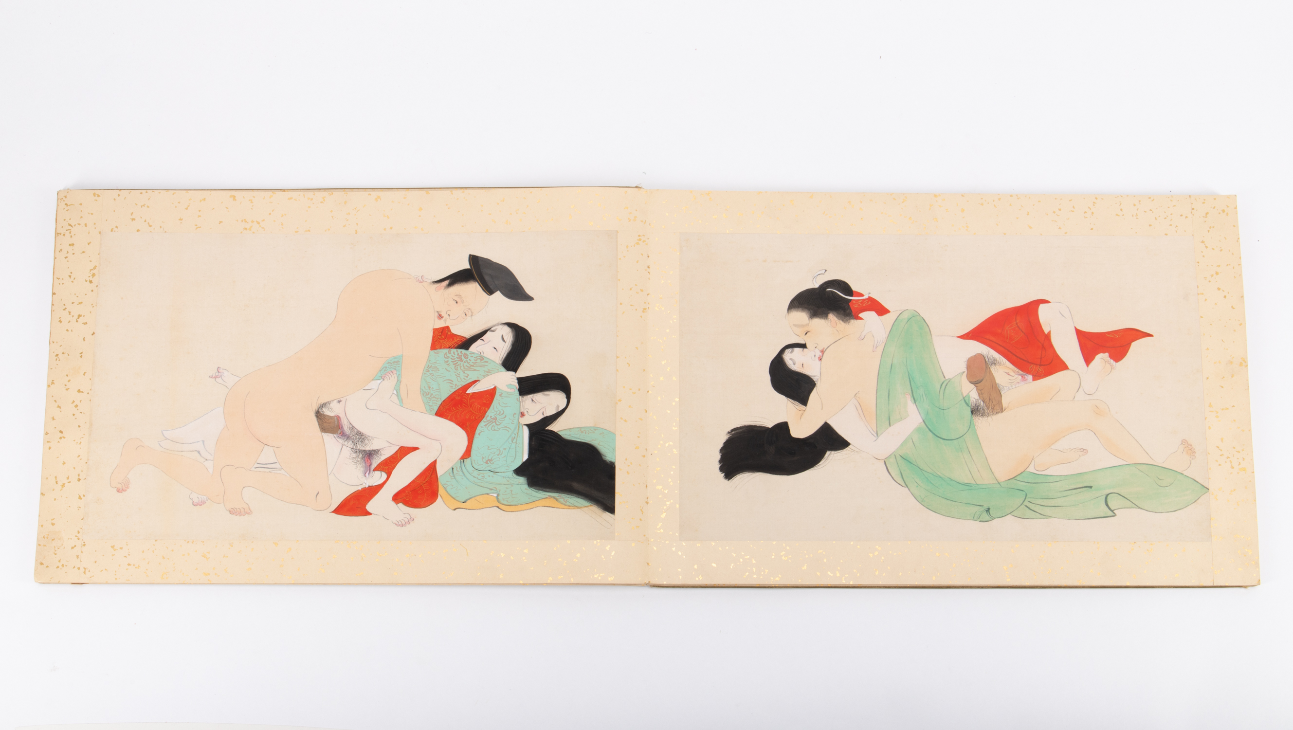 JAPANESE PILLOW BOOK OR SHUNGA ILLUSTRATIONS