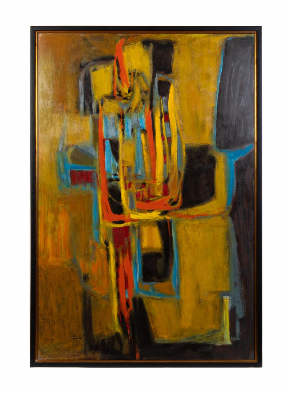 SEYMOUR FOGEL UNTITLED ABSTRACT  29f617