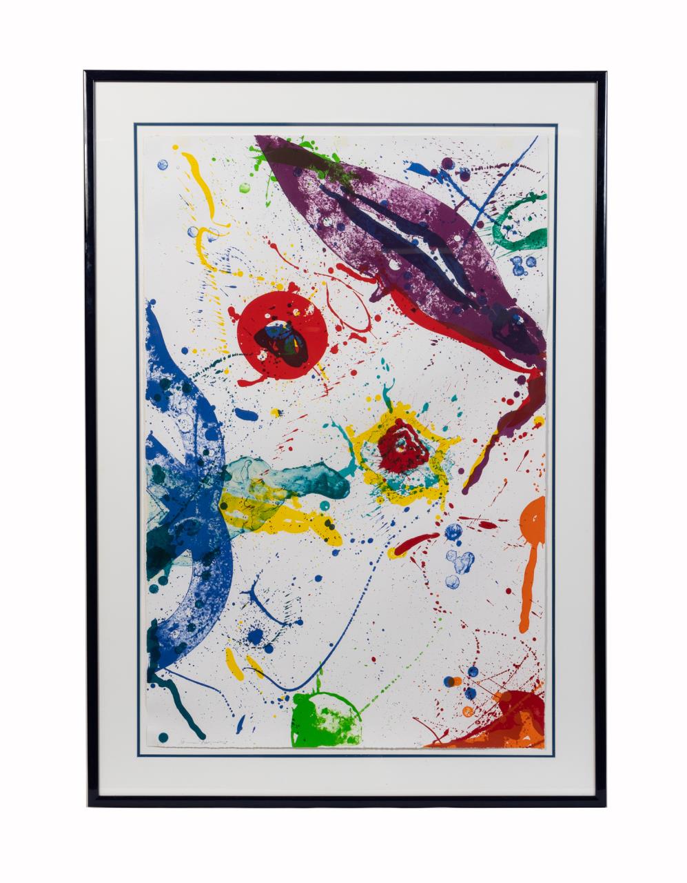 SAM FRANCIS UNTITLED SF 330 LITHOGRAPH 29f629