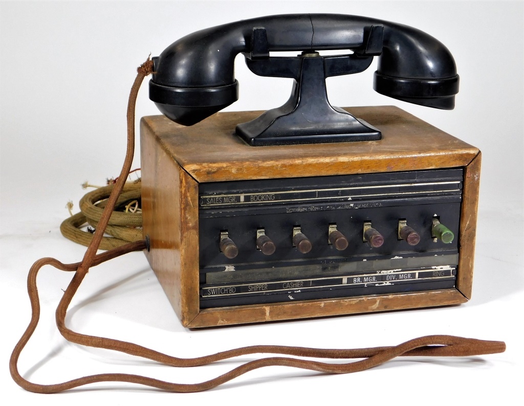 VINTAGE DICTOGRAPH PRODUCTS TELEPHONE