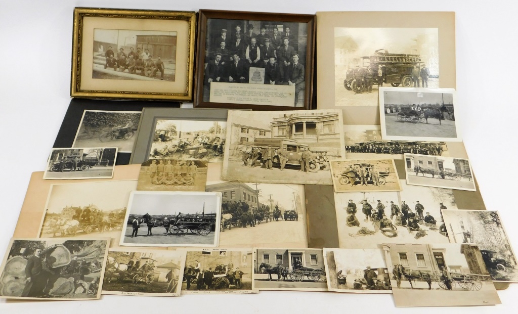 35PC EARLY LINEMEN TELEPHONE TRUCK PHOTOGRAPHY