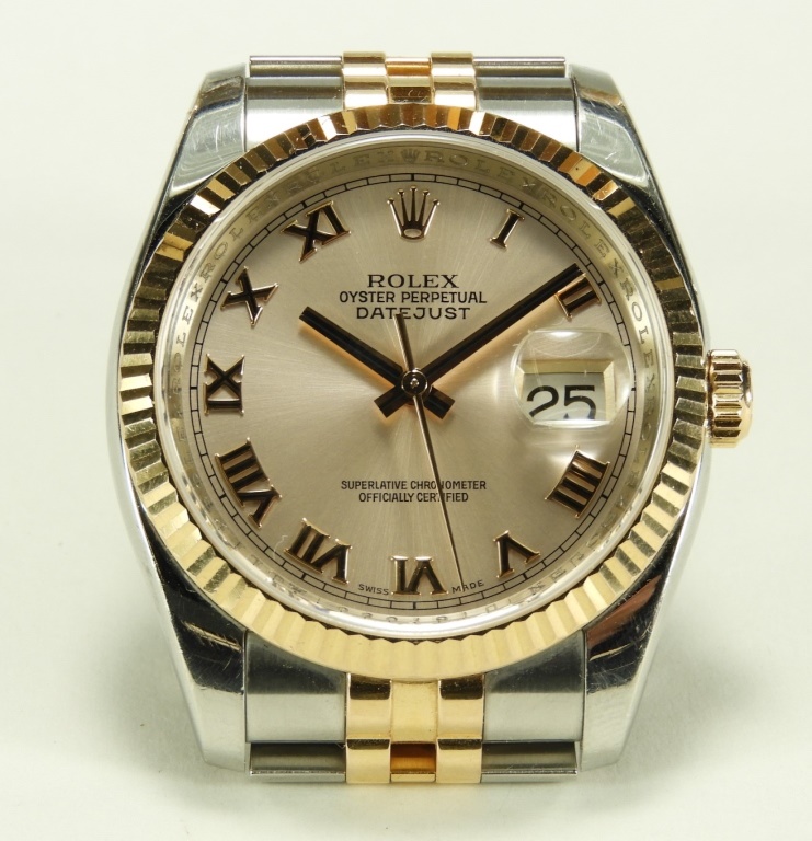 ROLEX OYSTER PERPETUAL TWO TONE 29d013