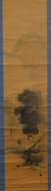 CHINESE MAN IN MOUNTAIN LANDSCAPE 29d0b6