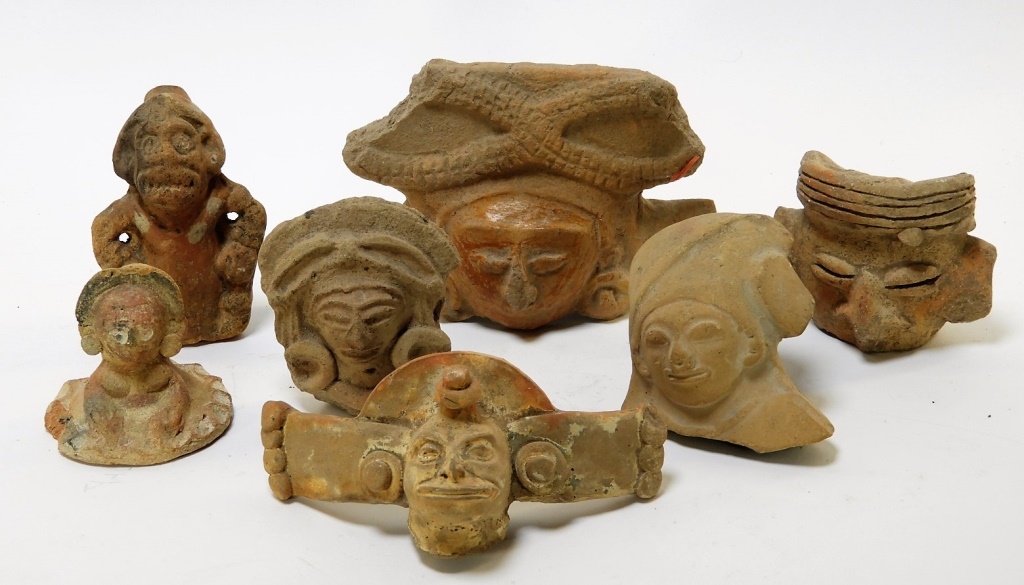 7PC GROUP ANCIENT PRE COLUMBIAN 29d136