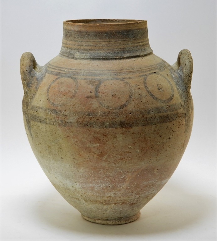 LARGE ANCIENT CYPRIOT POLYCHROME