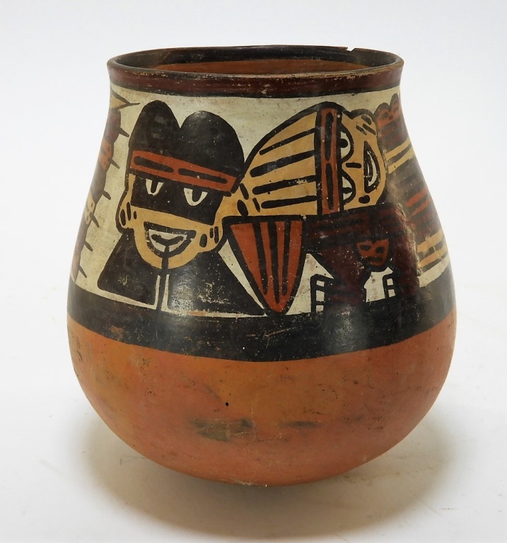 ANCIENT PRE-COLUMBIAN NAZCA POLYCHROME