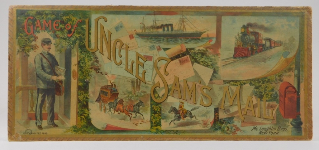 C.1893 MCLOUGHLIN UNCLE SAM'S MAIL