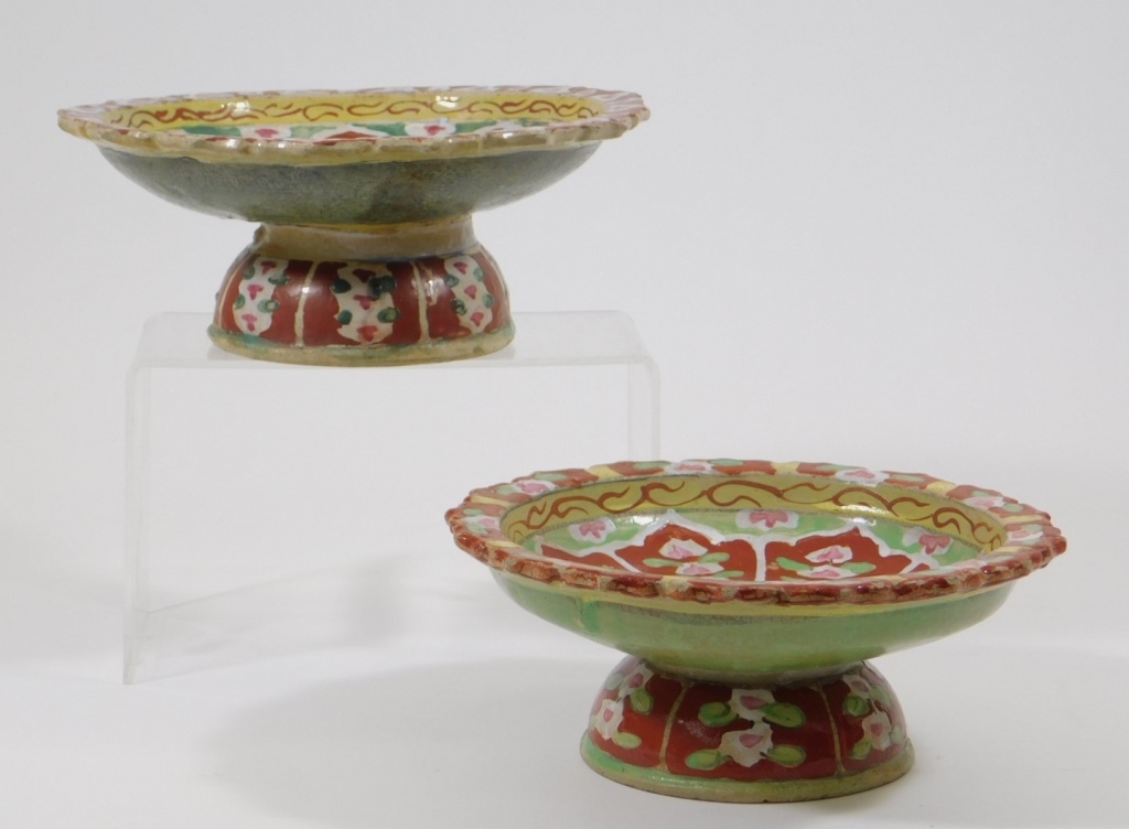 PR SE ASIAN POLYCHROME GLAZED EARTHENWARE