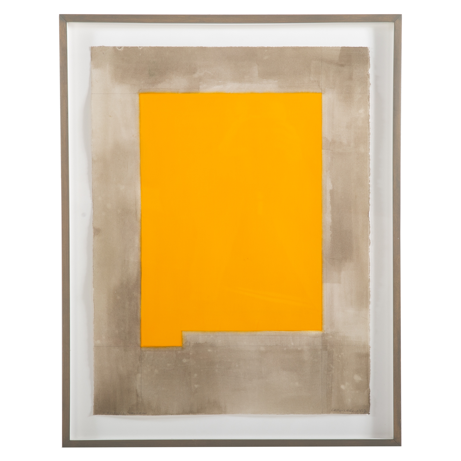 SUZANNE CAPORAEL. "CADMIUM YELLOW,"