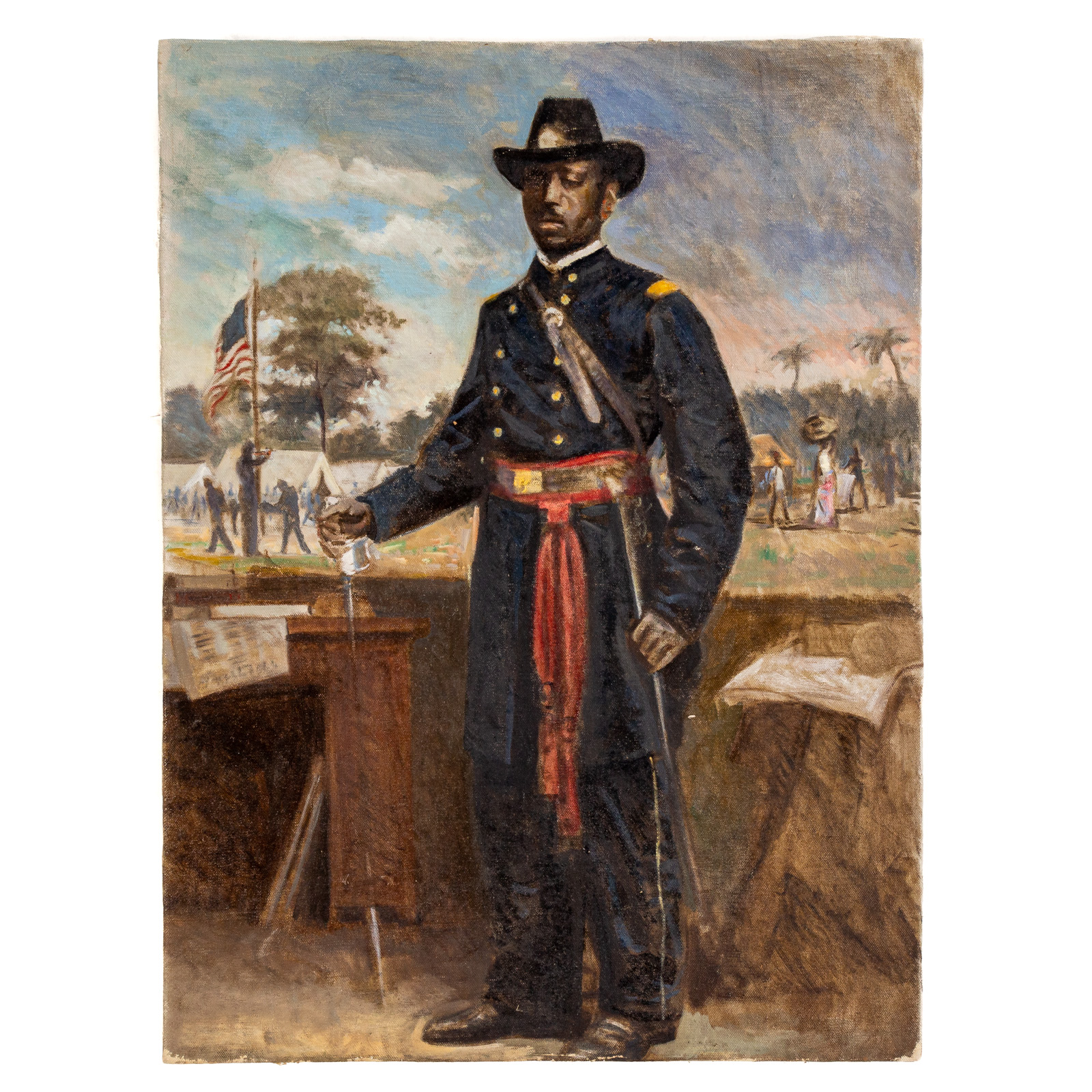 NATHANIEL K. GIBBS. "MAJOR," OIL