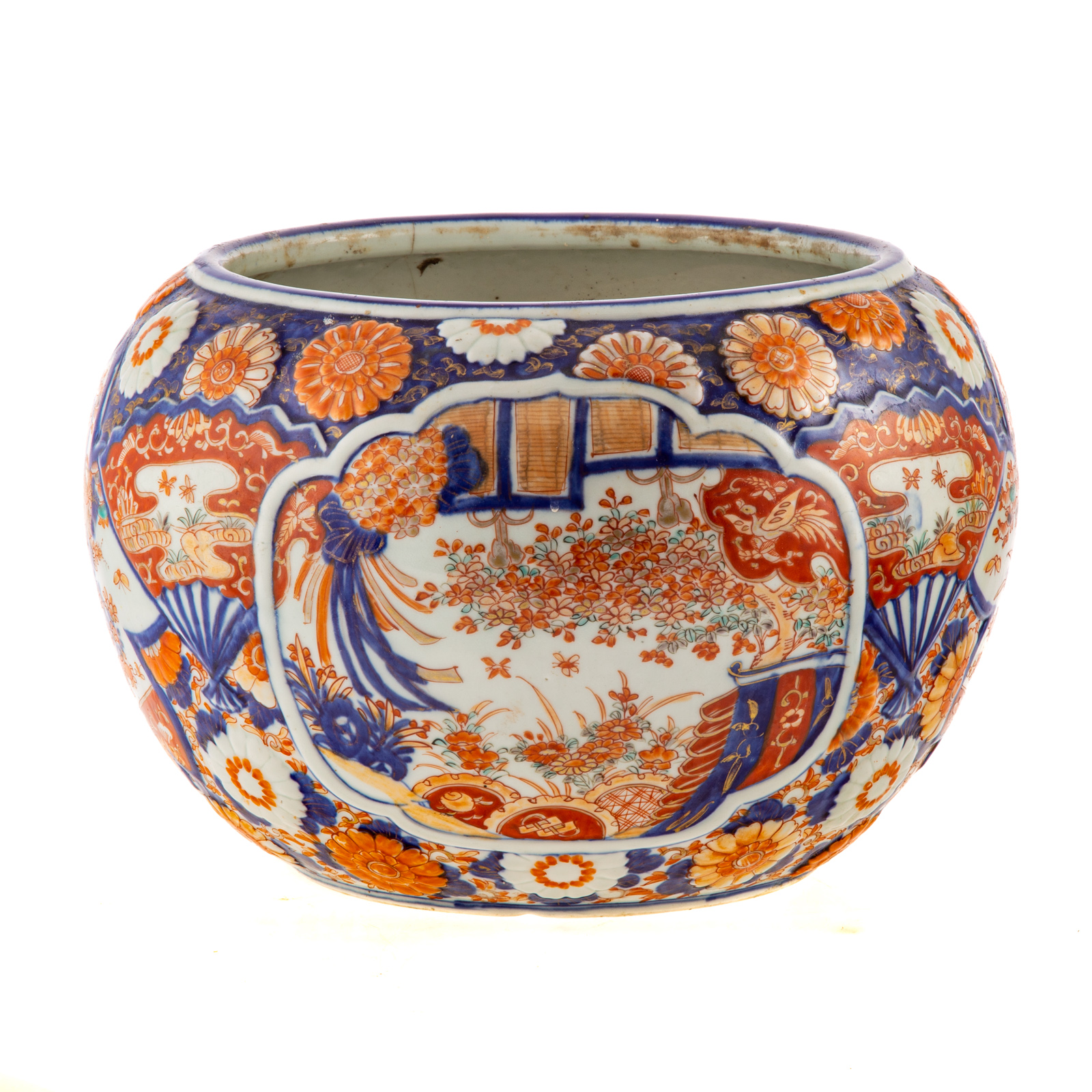 JAPANESE IMARI PORCELAIN VASE Late