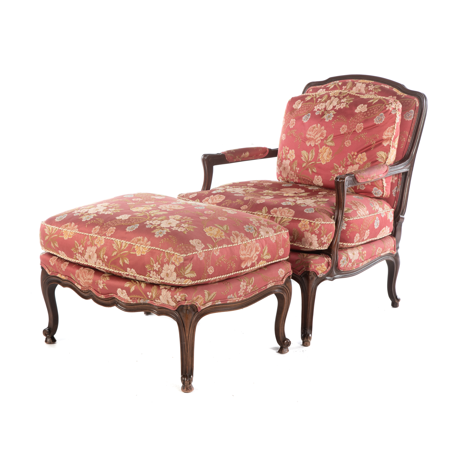 LOUIS XV STYLE UPHOLSTERED CHAIR 29dda5