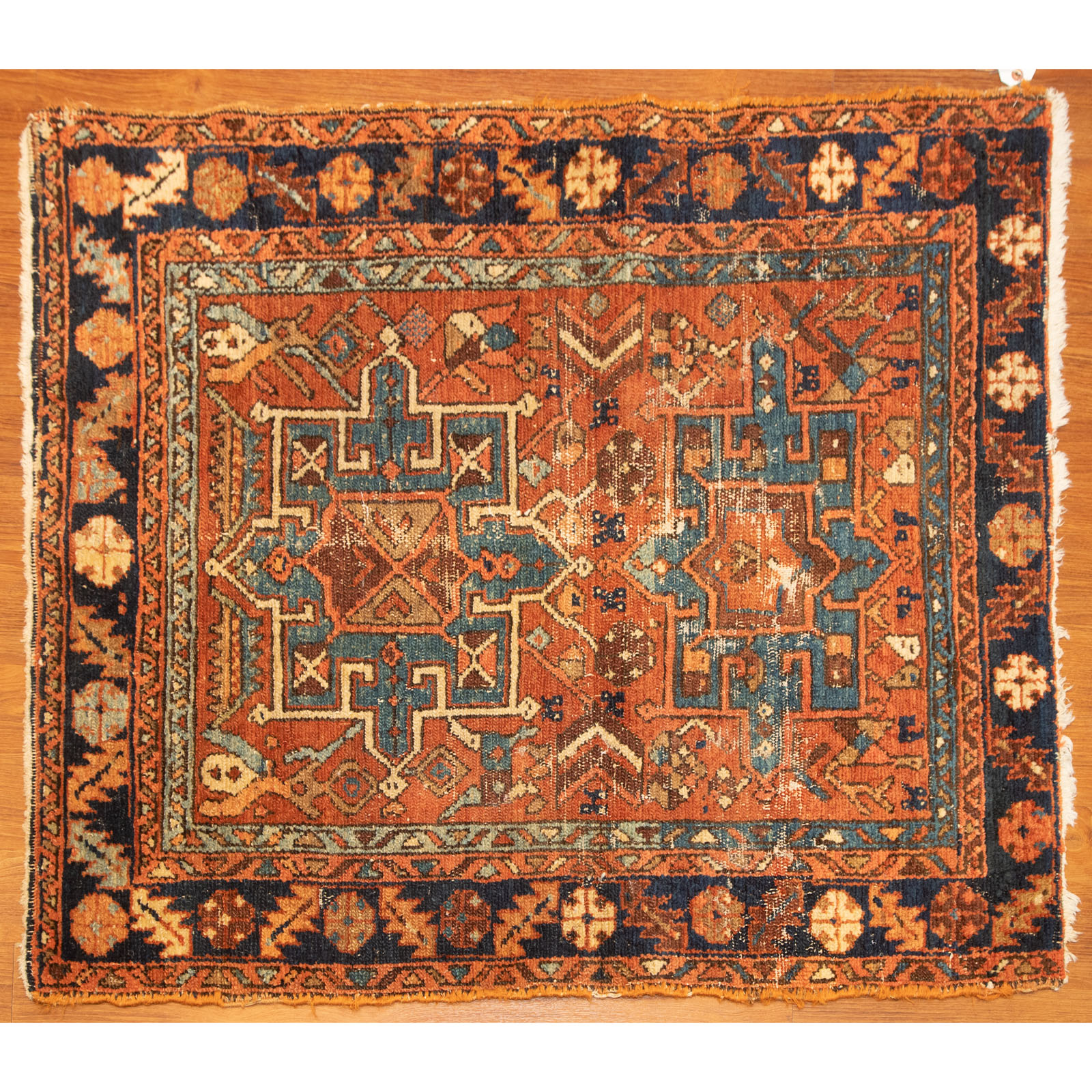 ANTIQUE KARAJA RUG, PERSIA, 3.4